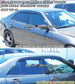 JDM Style Window Visors For 1998-2005 Lexus IS200/IS300 4 Dr - Bayson R Motorsports