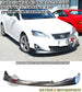 V Style Front Lip For 2011-2013 Lexus IS - Bayson R Motorsports