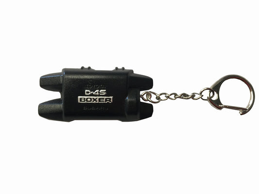FA20 Style Eegine Valve Cover Key Chain (Black) - Bayson R Motorsports