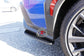 STI Style Rear Aprons (ABS Plastic) For 2022-2023 Subaru WRX - Bayson R Motorsports