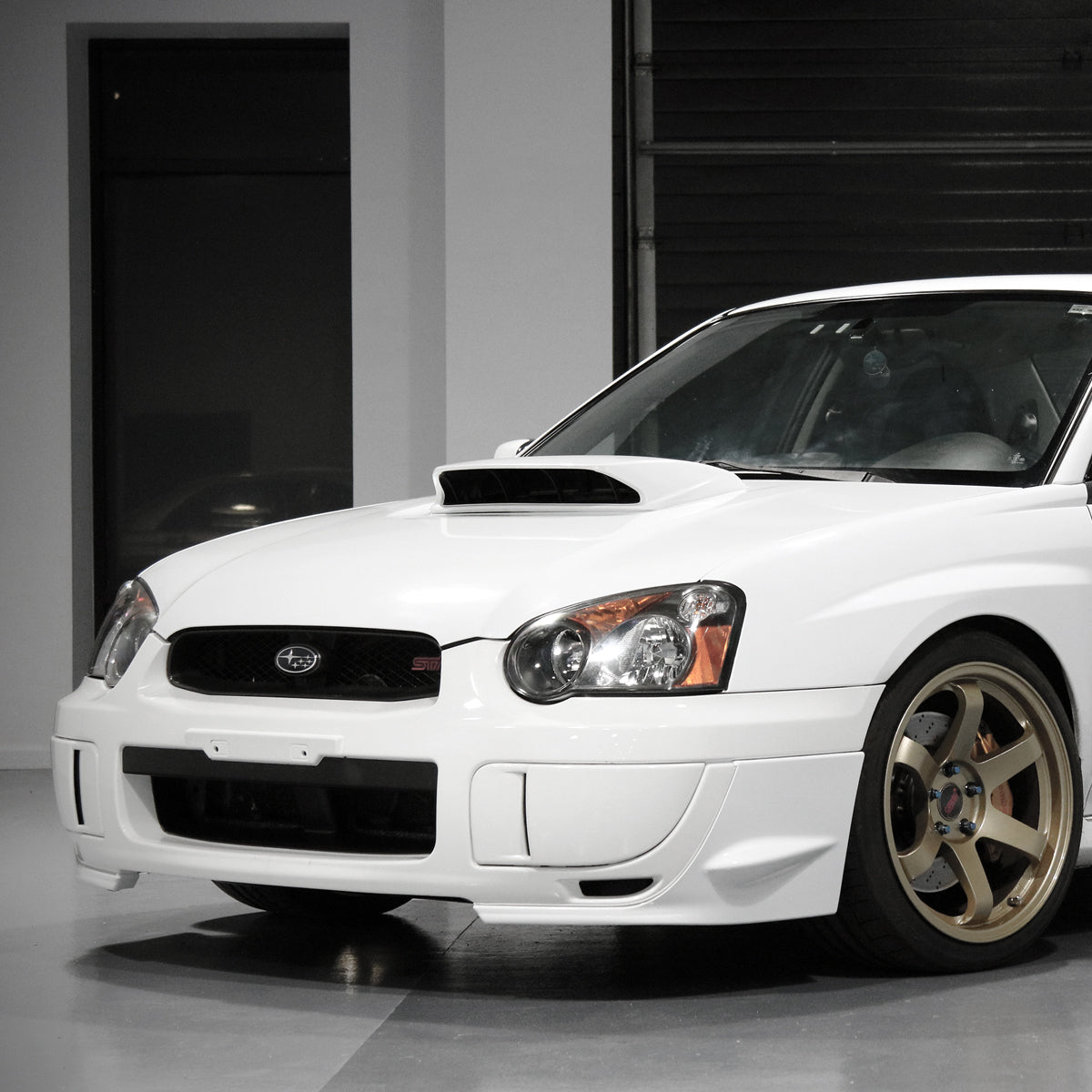 Subaru Impreza WRX Sti 4Dr Sedan Front Splitters (2004-2005) ST