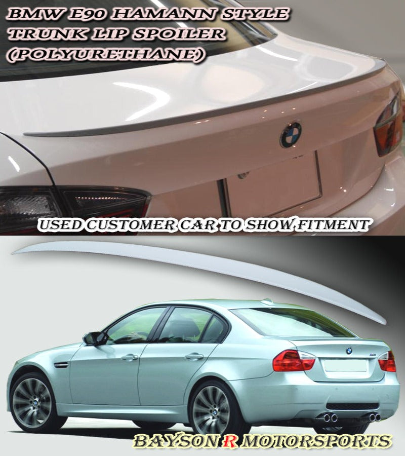 H Style Spoiler For 2005-2011 BMW 3-Series E90