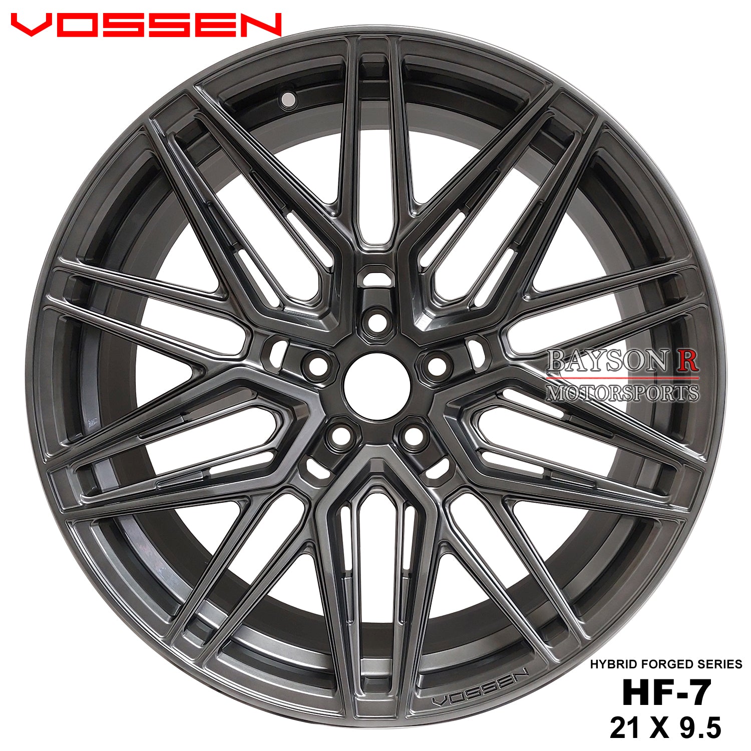 Vossen HF-7 Wheels Tesla Model-Y (4 Wheels Staggered Package, 21x9
