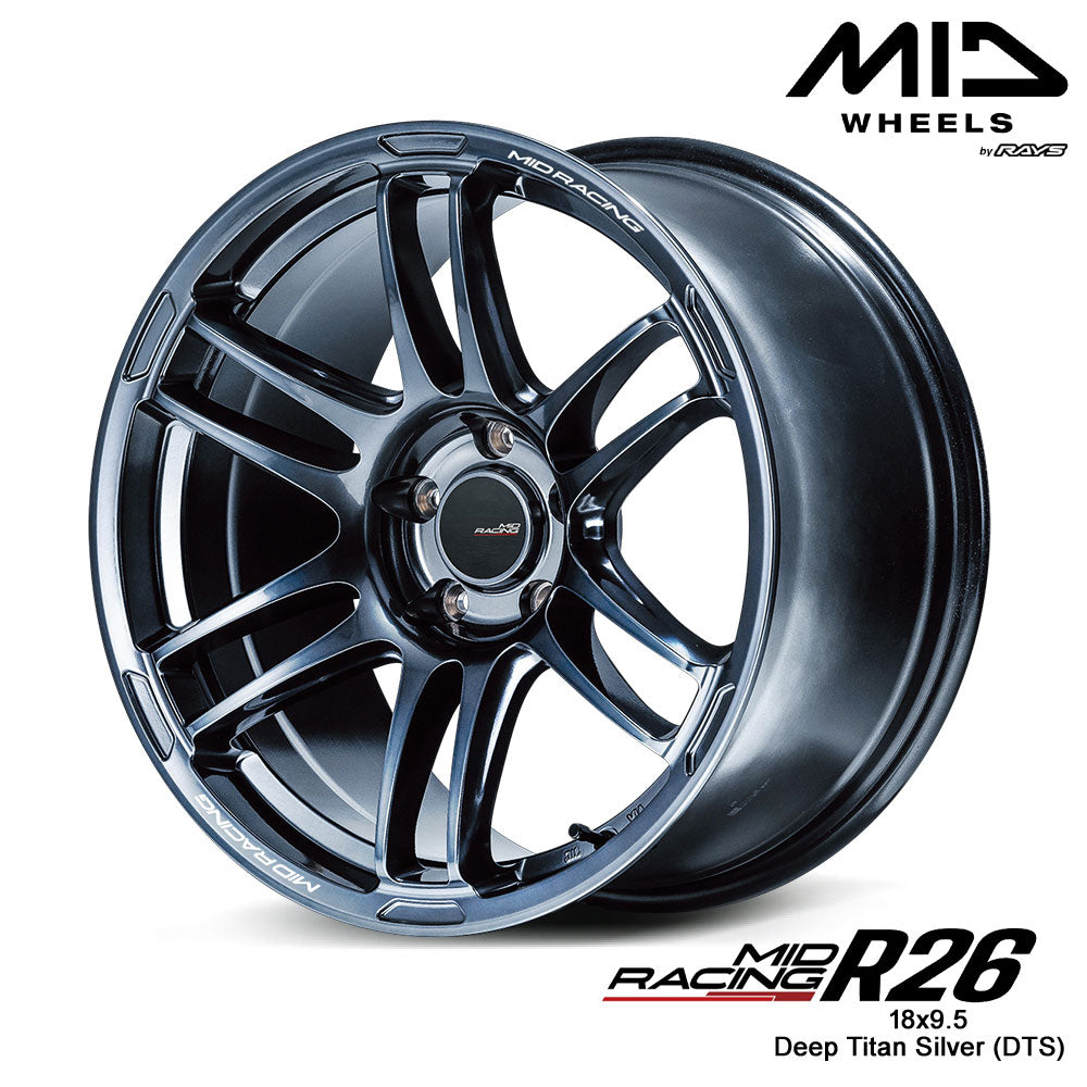 MID Racing Wheel R26 18x9.5 by RAYS Japan – Bayson R Motorsports