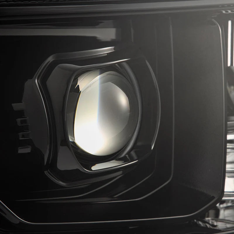 AlphaRex (LUXX-Series) 2007-2013 Toyota Tundra/2008-2017 Toyota Sequoia G2 LED Projector Headlights with Level Adjuster - Alpha-Black