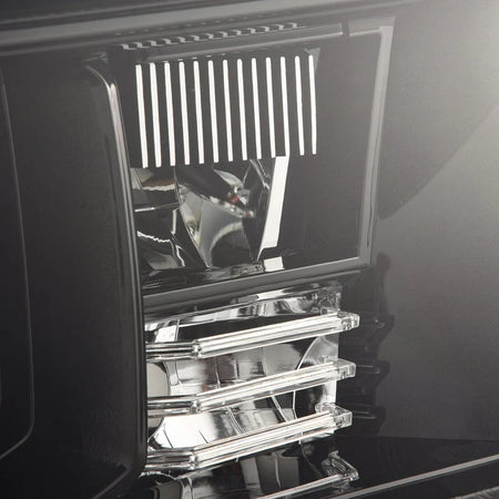 AlphaRex (LUXX-Series) 2007-2013 Toyota Tundra/2008-2017 Toyota Sequoia G2 LED Projector Headlights with Level Adjuster - Alpha-Black