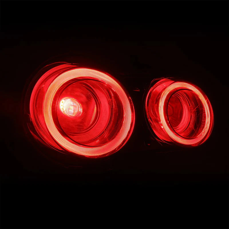 AlphaRex (NOVA-Series) 2009-2025 Nissan GT-R Prismatic LED Tail Lights - Light Smoke