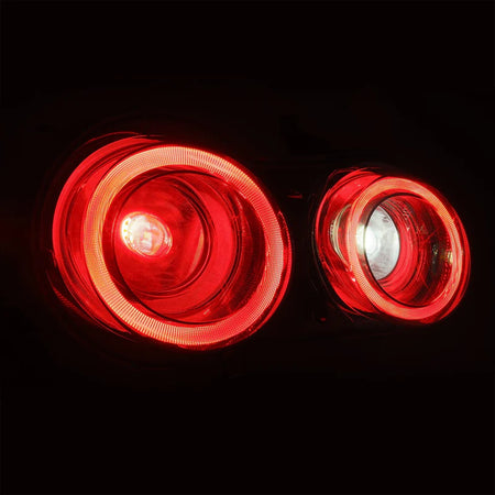AlphaRex (NOVA-Series) 2009-2025 Nissan GT-R Prismatic LED Tail Lights - Light Smoke