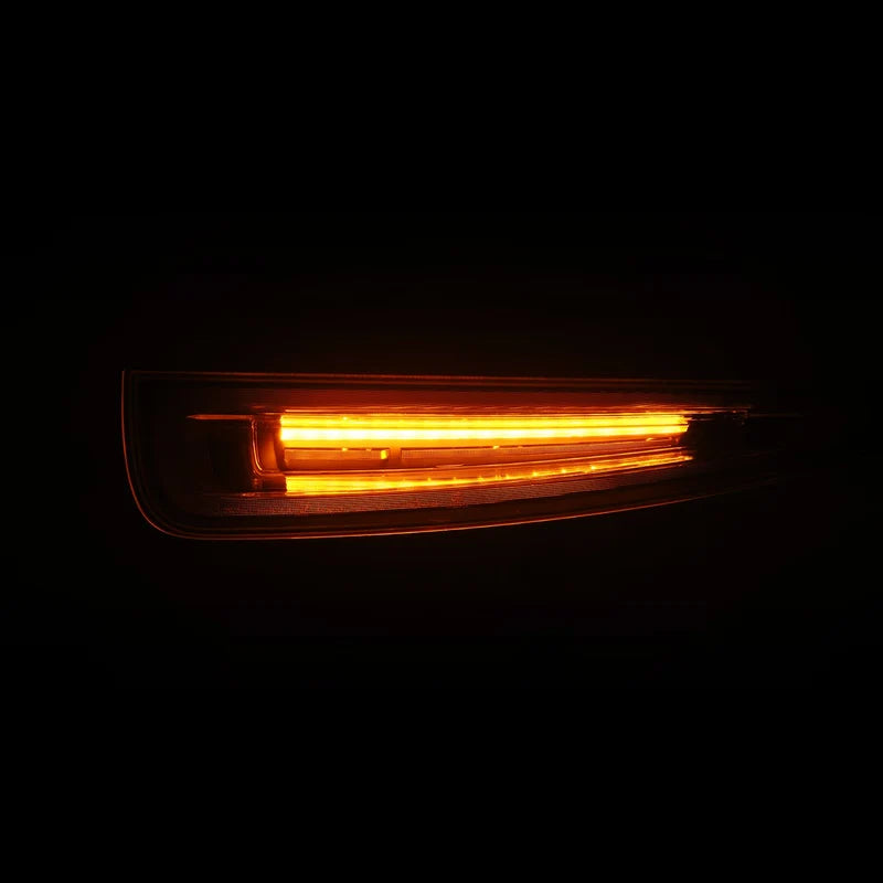 AlphaRex (NOVA-Series) 2012-2016 Porsche 911 (991.1) Prismatic LED Tail Lights - Black Clear