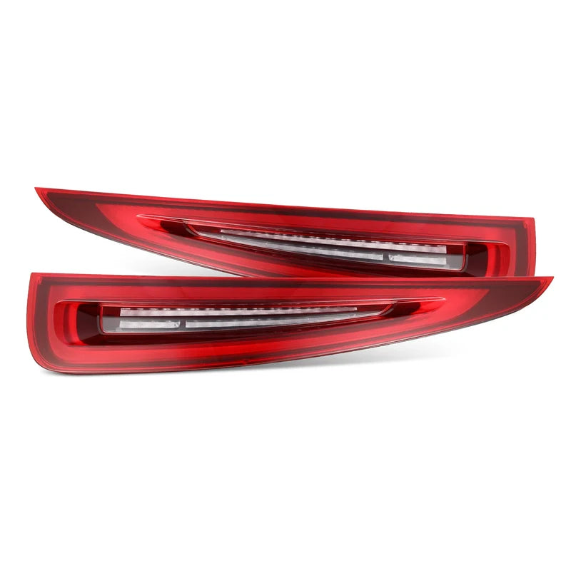 AlphaRex (NOVA-Series) 2012-2016 Porsche 911 (991.1) Prismatic LED Tail Lights - Red Clear