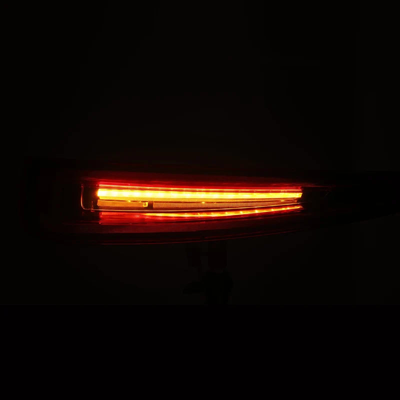 AlphaRex (NOVA-Series) 2012-2016 Porsche 911 (991.1) Prismatic LED Tail Lights - Red Clear