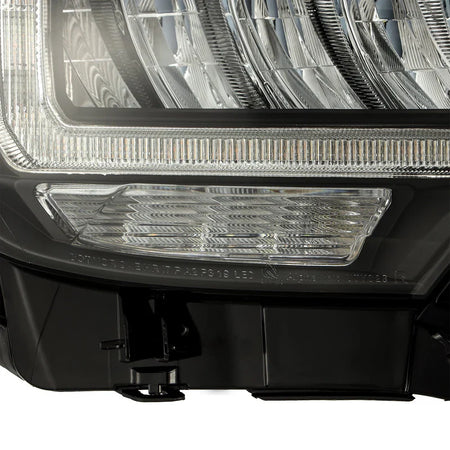 AlphaRex (LUXX-Series) 2016-2023 Toyota Tacoma LED Crystal Headlights - Alpha-Black