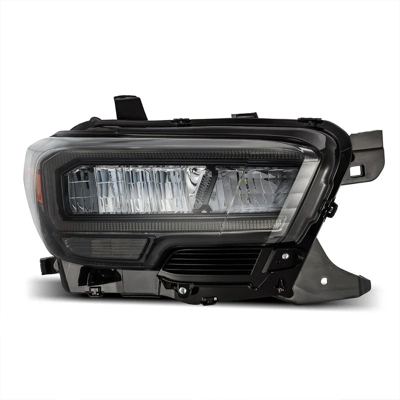 AlphaRex (LUXX-Series) 2016-2023 Toyota Tacoma LED Crystal Headlights - Alpha-Black
