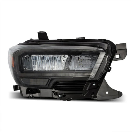 AlphaRex (LUXX-Series) 2016-2023 Toyota Tacoma LED Crystal Headlights - Alpha-Black