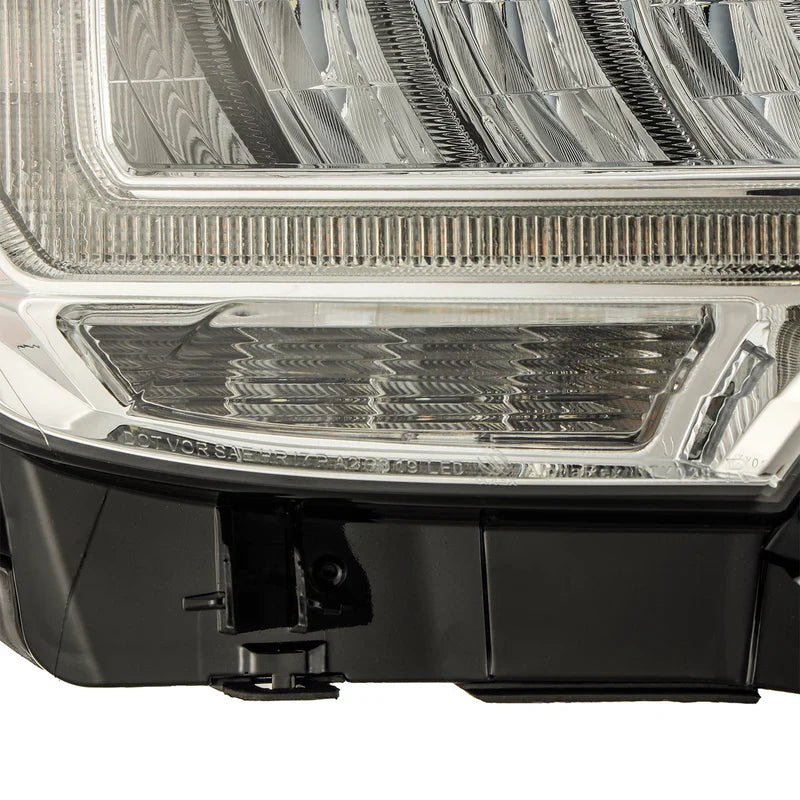 AlphaRex (LUXX-Series) 2016-2023 Toyota Tacoma LED Crystal Headlights - Chrome
