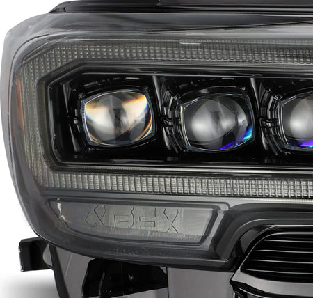 AlphaRex (NOVA-Series) 2016-2023 Toyota Tacoma LED Projector Headlights - Alpha-Black