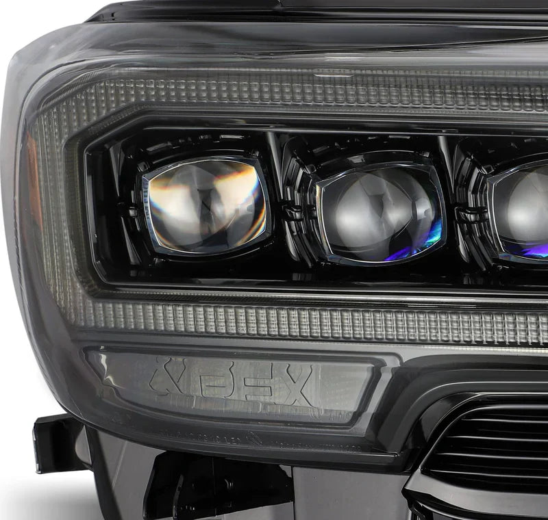 AlphaRex (NOVA-Series) 2016-2023 Toyota Tacoma LED Projector Headlights - Alpha-Black
