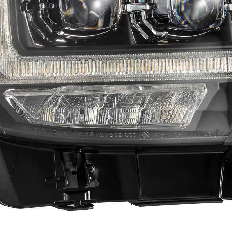 AlphaRex (NOVA-Series) 2016-2023 Toyota Tacoma LED Projector Headlights - Black