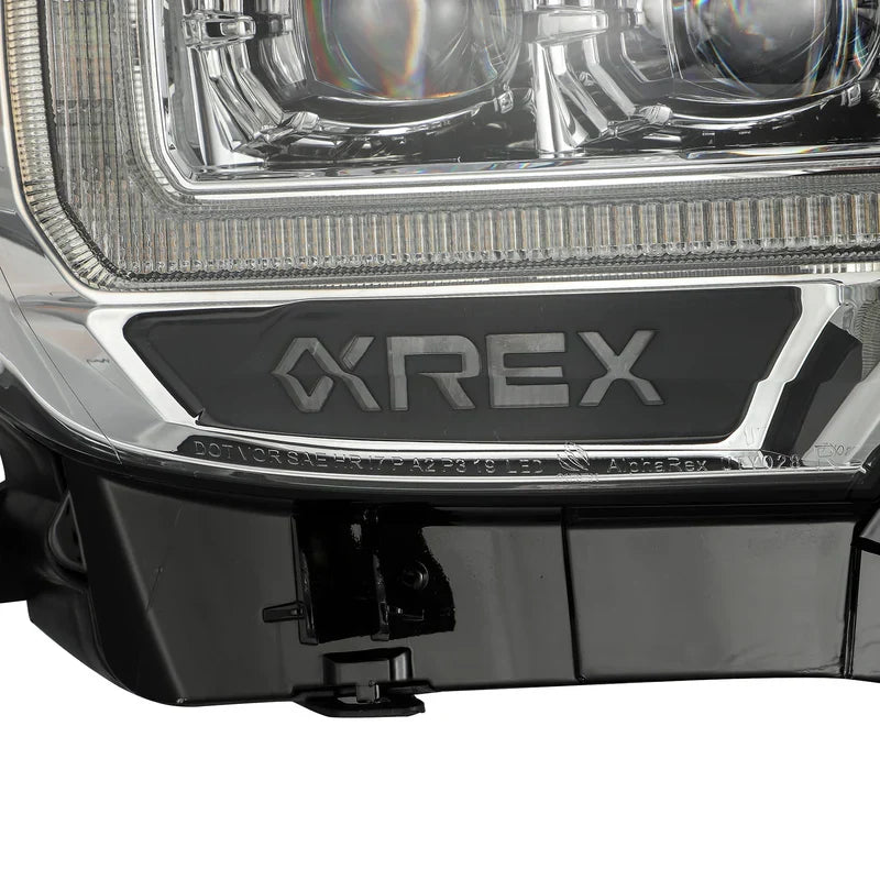 AlphaRex (NOVA-Series) 2016-2023 Toyota Tacoma LED Projector Headlights - Chrome