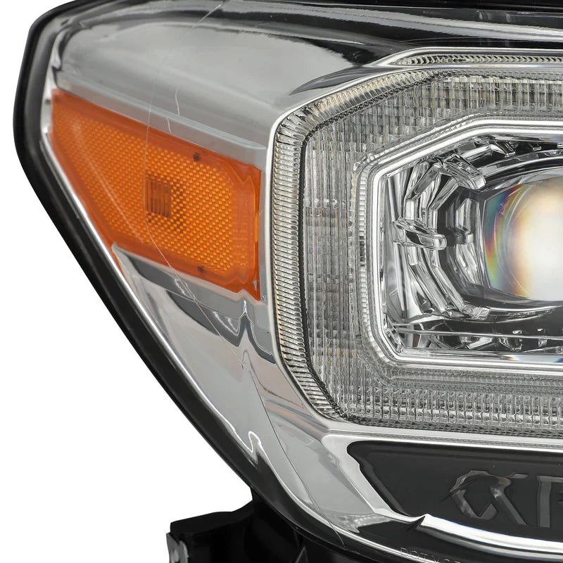 AlphaRex (NOVA-Series) 2016-2023 Toyota Tacoma LED Projector Headlights - Chrome