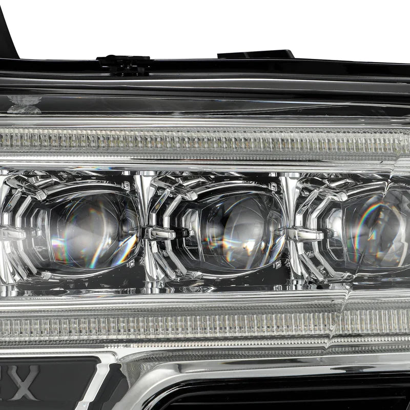 AlphaRex (NOVA-Series) 2016-2023 Toyota Tacoma LED Projector Headlights - Chrome