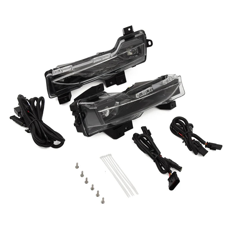 2017-2023 Tesla Model-3/2020-2024 Model-Y DoubleTap Dual Color LED Projector Fog Lights