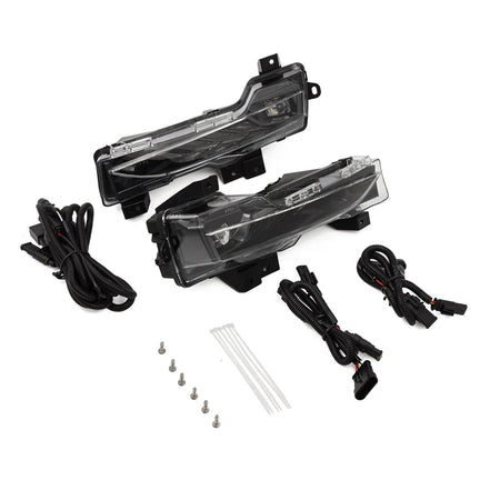 2017-2023 Tesla Model-3/2020-2024 Model-Y DoubleTap Dual Color LED Projector Fog Lights