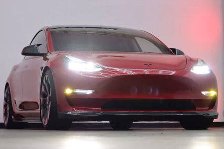 2017-2023 Tesla Model-3/2020-2024 Model-Y DoubleTap Dual Color LED Projector Fog Lights