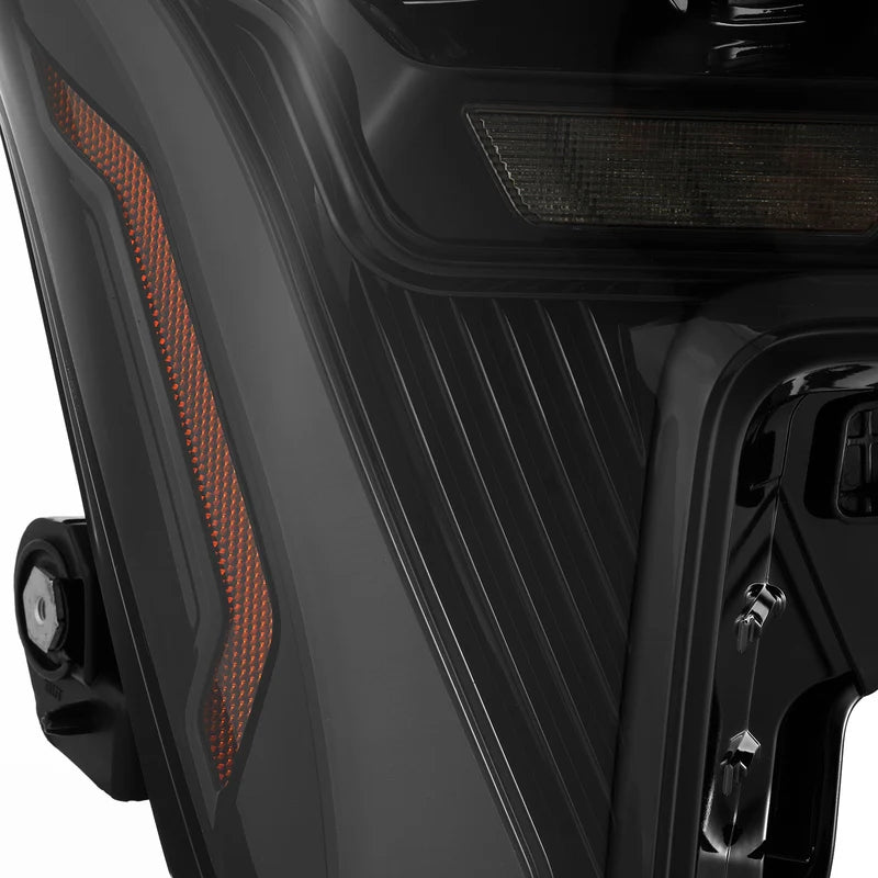 AlphaRex (NOVA-Series) 2022-2025 Toyota Tundra/Sequoia LED Projector Headlights - Alpha-Black/White DRL (Converter Required)