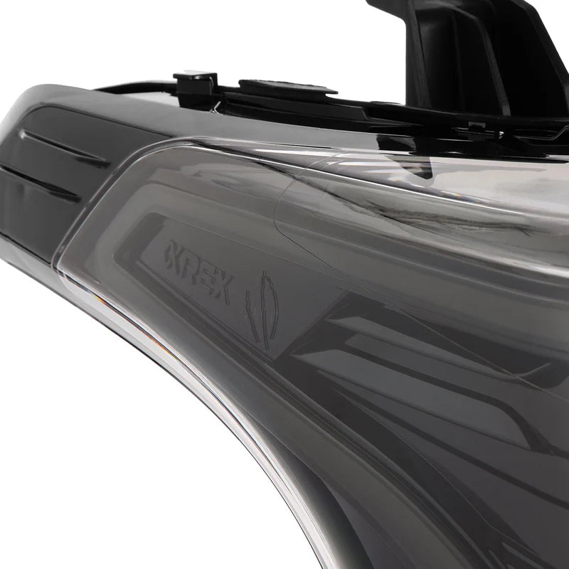 AlphaRex (NOVA-Series) 2022-2025 Toyota Tundra/Sequoia LED Projector Headlights - Alpha-Black/White DRL (Converter Required)