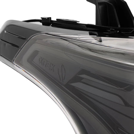 AlphaRex (NOVA-Series) 2022-2025 Toyota Tundra/Sequoia LED Projector Headlights - Alpha-Black/White DRL (Converter Required)