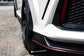 Rally Armor 17-21 Honda Civic Type R Black UR Mud Flap w/ Dark Grey Logo - Bayson R Motorsports