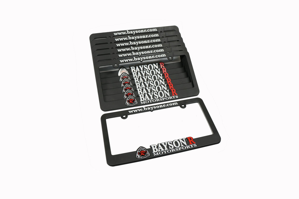 Bayson R Motorsports License Plate Frame - Bayson R Motorsports