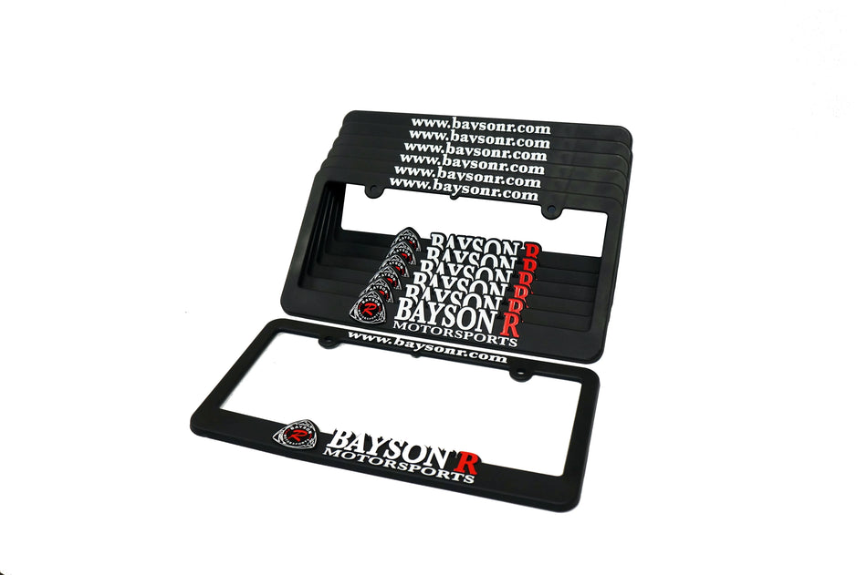 Bayson R Motorsports License Plate Frame