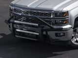 Armordillo 2014-2018 Chevy Silverado 1500 AR Pre-Runner Guard - Matte Black - Bayson R Motorsports