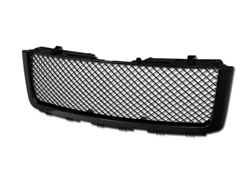 Armordillo 2007-2013 GMC Sierra 1500 Mesh Grille Gloss Black - Bayson R Motorsports