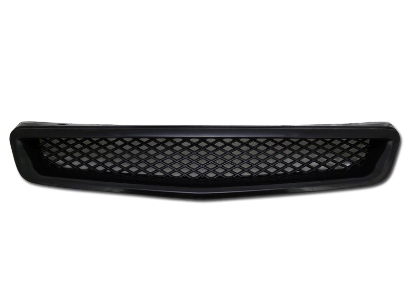 Armordillo 1999-2000 Honda Civic Mesh Grille Gloss Black - Bayson R Motorsports