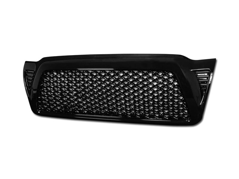 Armordillo 2005-2011 Toyota Tacoma Mesh Grille Gloss Black - Bayson R Motorsports