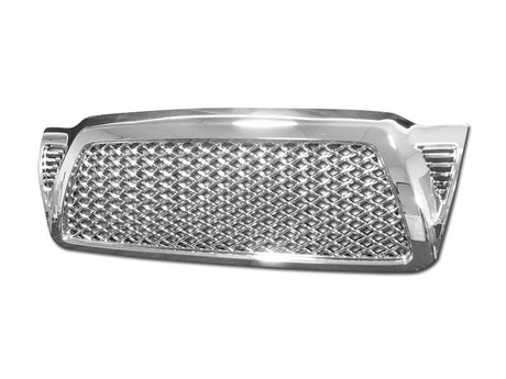 Armordillo 2005-2011 Toyota Tacoma Mesh Grille Chrome - Bayson R Motorsports