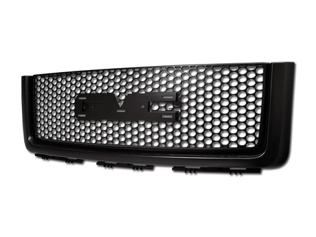 Armordillo 2007-2013 GMC Sierra 1500 OE - Denali Style Grille Matte Black - Bayson R Motorsports