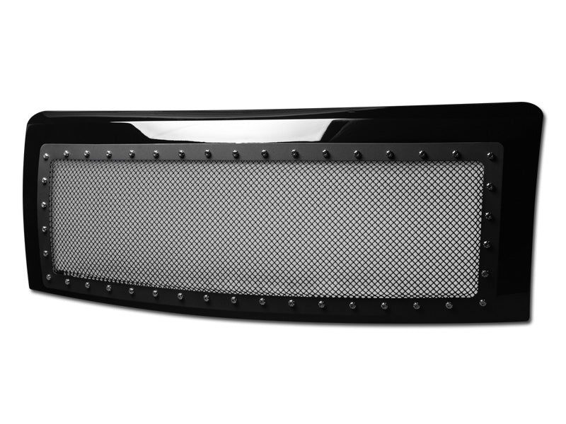 Armordillo 2009-2014 Ford F-150 Studded Mesh Grille Gloss Black - Bayson R Motorsports