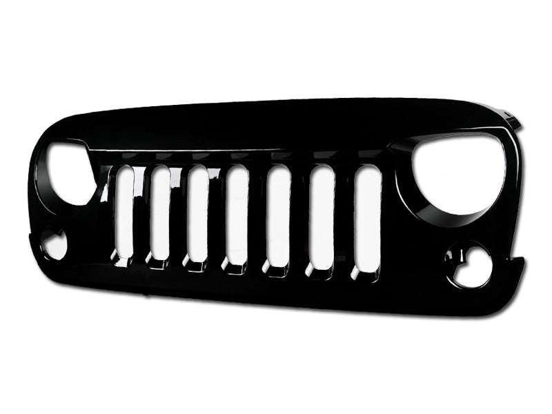 Armordillo 2007-2018 Jeep Wrangler JK Model AB Grille Gloss Black - Bayson R Motorsports