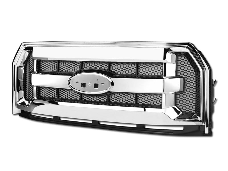 Armordillo 2015-2017 Ford F-150 OE-Style Grille Chrome/Black - Bayson R Motorsports