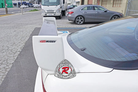 MU V2 Style Trunk Spoiler (Carbon Fiber) w/ Emblems For 1994-2001 Acura Integra DC2 3 Door - Bayson R Motorsports