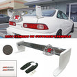 MU V2 Style Trunk Spoiler (Carbon Fiber) w/ Emblems For 1994-2001 Acura Integra DC2 3 Door - Bayson R Motorsports