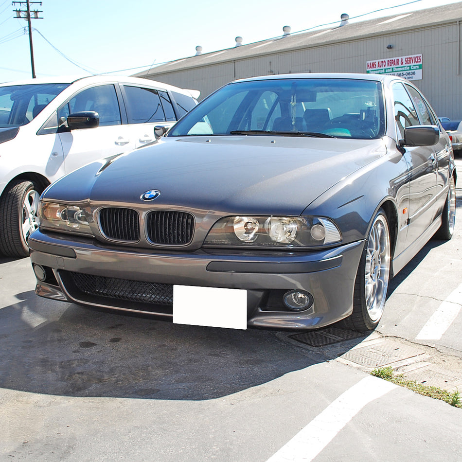M5 Style Front Bumper with OE Style Fog Lights For 1997-2003 BMW 5-Series (4Dr E39)