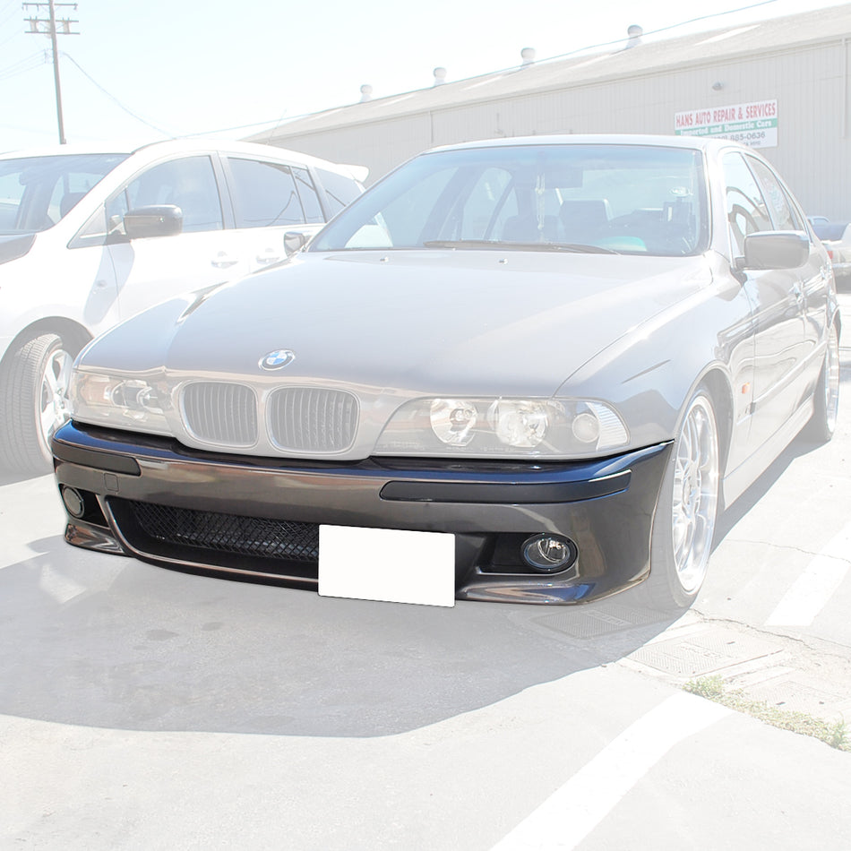 M5 Style Front Bumper with OE Style Fog Lights For 1997-2003 BMW 5-Series (4Dr E39)
