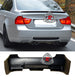 M3 Style Rear Bumper For 2006-2011 BMW 3 Series E90 4 Dr [Dual Exhaust, Quad Tips] - Bayson R Motorsports