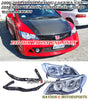 Depo Head Lights w/ Brackets For 2006-2011 Honda Civic 4Dr (JDM Spec) - Bayson R Motorsports