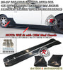 GF Style Side Skirts w/ Rear Fender Flare For 1990-1997 Mazda Miata MX5 NA - Bayson R Motorsports